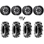 Terache Aztex XL 32x9-14 (8ply) Tires on System 3 Offroad ST-3